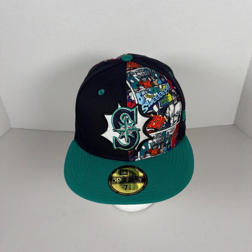 New Era Seattle Mariners MLB Diamond Hero Edition 59FIFTY Fitted Hat 7 1/4